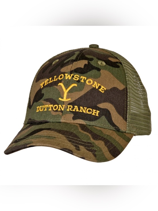 Other - Yellowstone Dutton Ranch camo trucker hat NWT